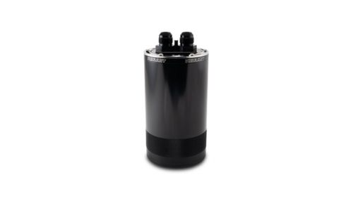 Vibrant 1.5L Medium 2 Port Black Gen3 Catch Can | 12761 | K Series