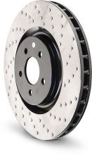 StopTech 17-23 Civic Type R Sport Drilled Passenger Side Rear Rotor