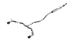 Borla 22-23 Civic Si / 23 Integra 1.5L S-Type Cat-back Exhaust System with Carbon Fiber Tips