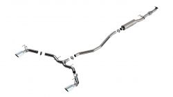 Borla 22-23 Civic Si / 23 Integra 1.5L S-Type Cat-back Exhaust System with Polished Tips