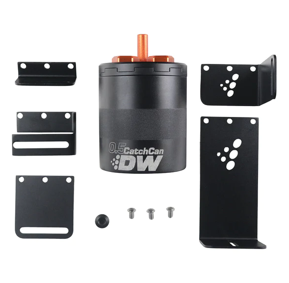 DeatschWerks .5 Liter Oil Catch Can Assembly