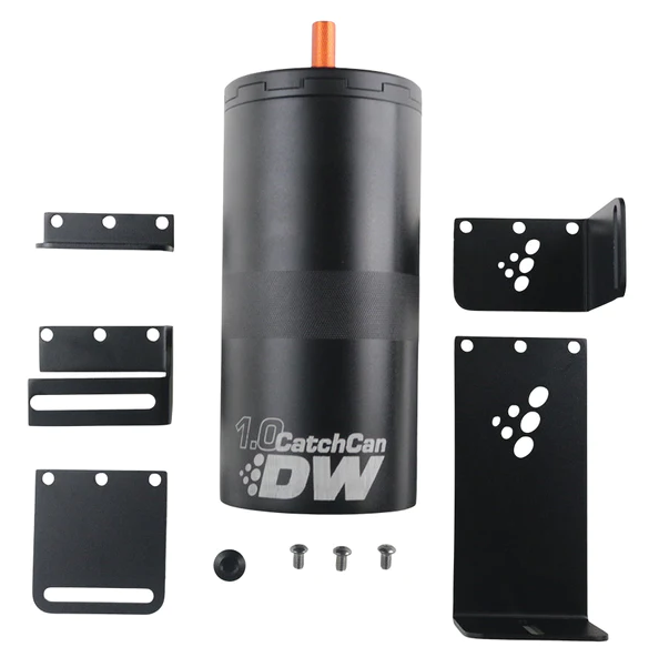 DeatschWerks 1 Liter Oil Catch Can Assembly