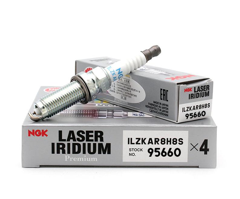 NGK 17-21 Civic Si / 18-22 Accord ILZKAR8J8SY Laser Iridium Spark Plugs