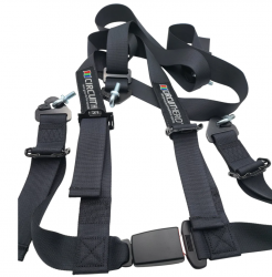 Circuit Hero Black 4 Point Harness