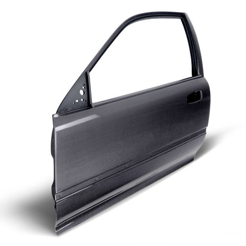 Seibon 92-95 Civic Coupe/Hatchback OEM-Style Carbon Fiber Doors