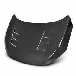 Seibon 16-21 Civic TS Style Carbon Fiber Hood