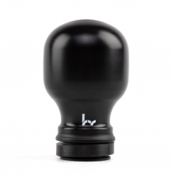 Hybrid Racing Black Delrin with Black Collar Chicane Shift Knob
