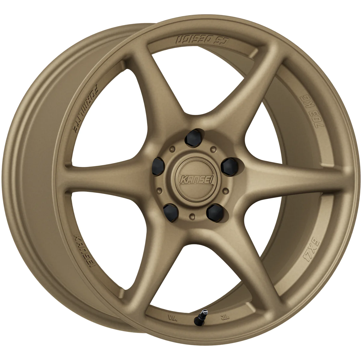 Kansei TANDEM 18x9.5 5x114.3 22mm Offset 73.1mm Bore Bronze Wheel