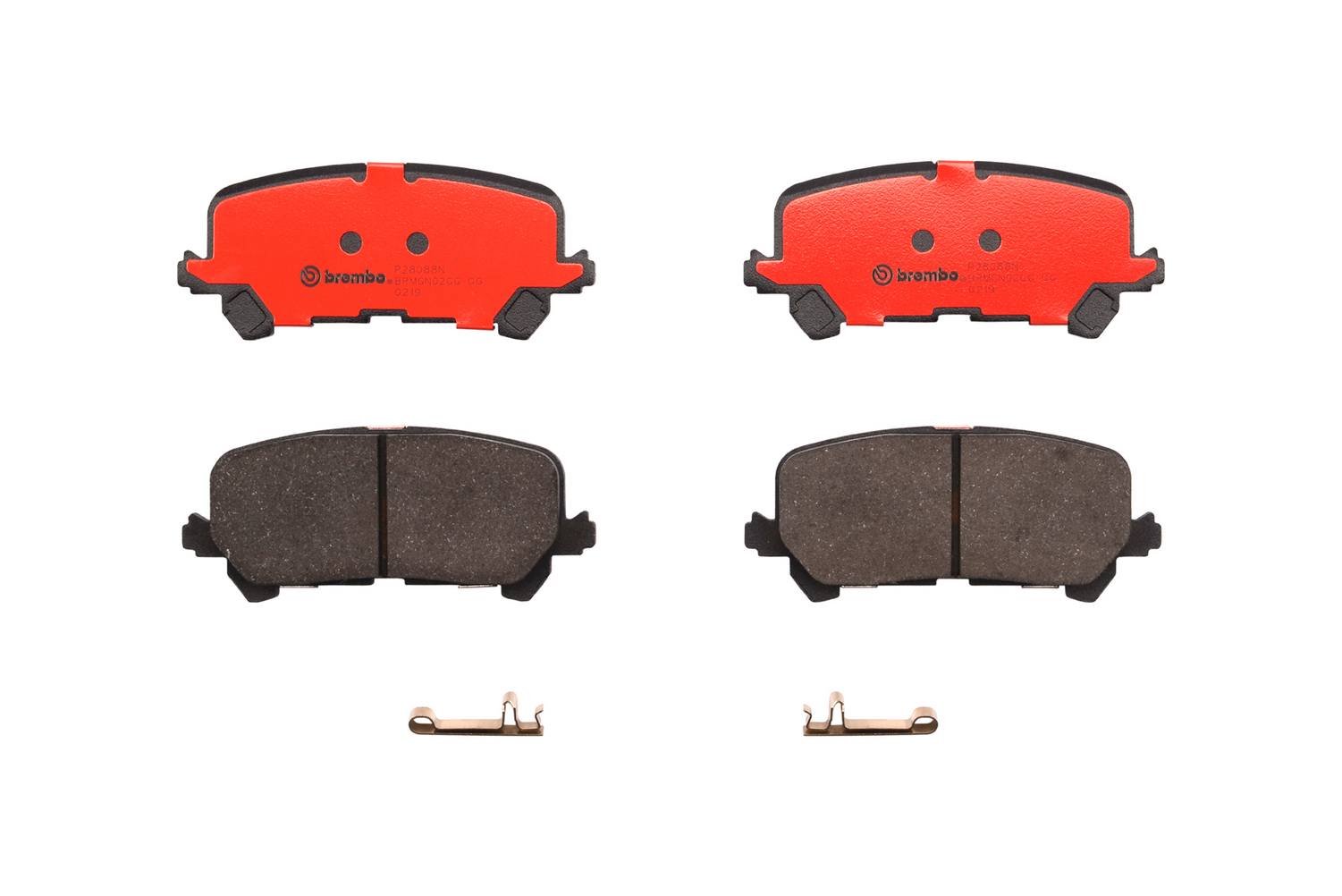Brembo 14-16 MDX / 16-20 Pilot Rear Premium Ceramic Brake Pads