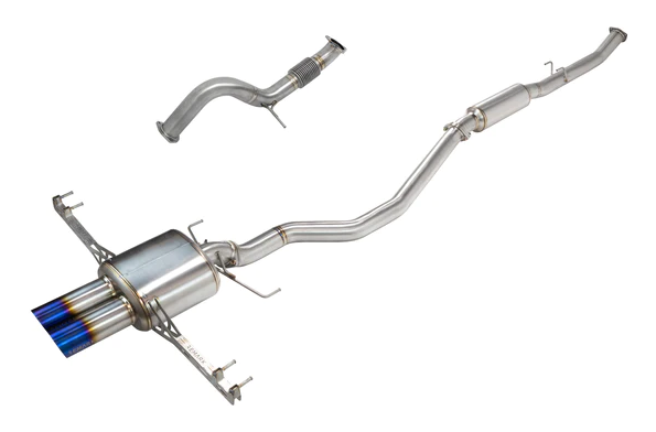 Remark 23-24 Civic Type R Ti-Spec Sports Touring Catback Exhaust with Front Pipe