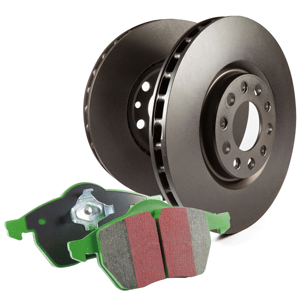 EBC 17-21 Civic Type R S11 Front Greenstuff Brake Pads with RK Rotors
