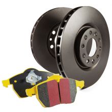 EBC 17-22 ILX / 17-21 Civic Si Yellowstuff Pads with RK Blank 312mm Rotors Front Brake Kit