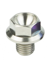 SpeedFactory Racing Raw Titanium VTEC Oil Pressure Switch Delete