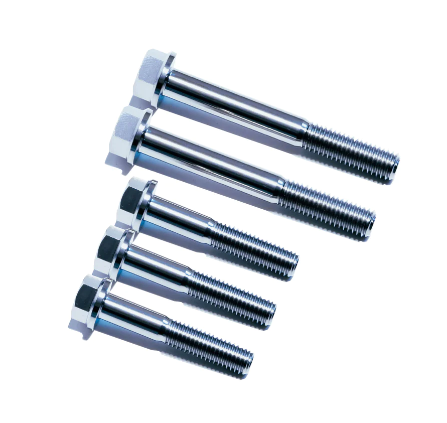 SpeedFactory Racing B Series AWD Raw Titanium Shift Arm Housing 5pc Bolt Kit