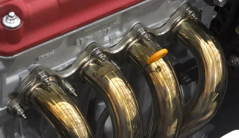 SpeedFactory Racing Honda/Acura M8x1.25 45mm Raw Titanium Manifold Stud Kit