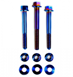 SpeedFactory Racing 92-00 Civic / 94-01 Integra Burnt Titanium Engine Mount Hardware Kit