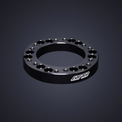 DND 12mm Black Steering Wheel Spacer/Adapter