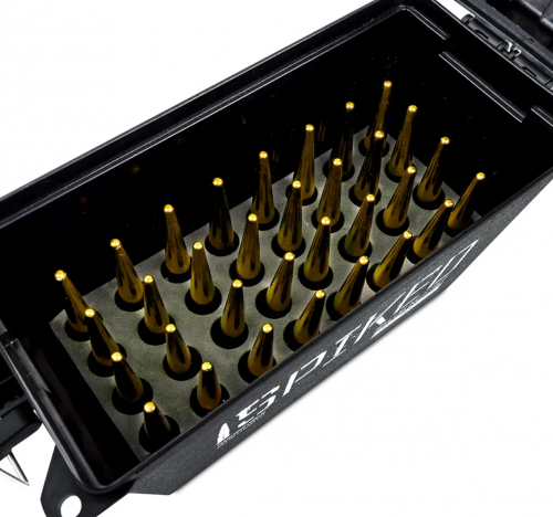 Mishimoto Gold M12x1.5 20-pc Set Spiked Lug Nuts | MMLG-SP1215