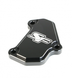 SpeedFactory Racing Billet B-Series VTEC Solenoid Block Off Plate with Burnt Titanium Hardware