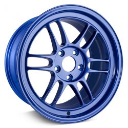 Enkei RPF1 18x9.5 5x114.3 38mm Offset 73mm Bore Blue Wheel