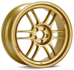 Enkei RPF1 17x9 5x114.3 35mm Offset 73mm Bore Gold Wheel