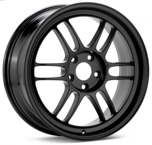 Enkei RPF1 18x9.5 5x114.3 15mm Offset 73mm Bore Black Wheel