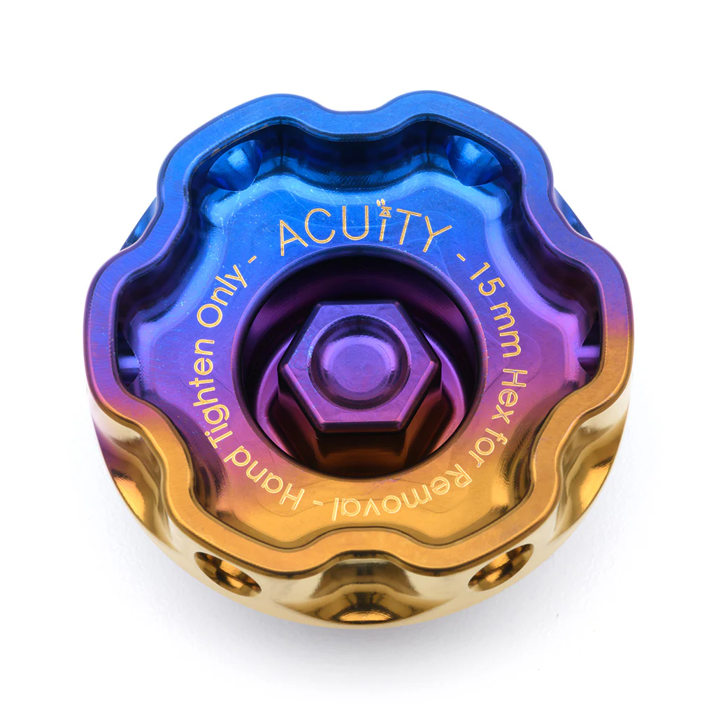 Acuity Burnt Titanium Podium-Ti Oil Cap