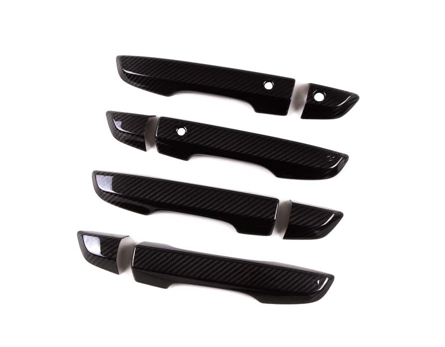 Revel 17-21 Civic Hatchback / 17-21 Civic Type R Dry Carbon Door Handle Cover Set