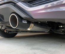 HKS 18-20 Fit Sport Hi-Power Carbon Fiber Tip Axle-Back Exhaust