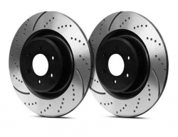 EBC 17-21 Civic Type R GD Sport Slotted and Dimpled Rear Rotors