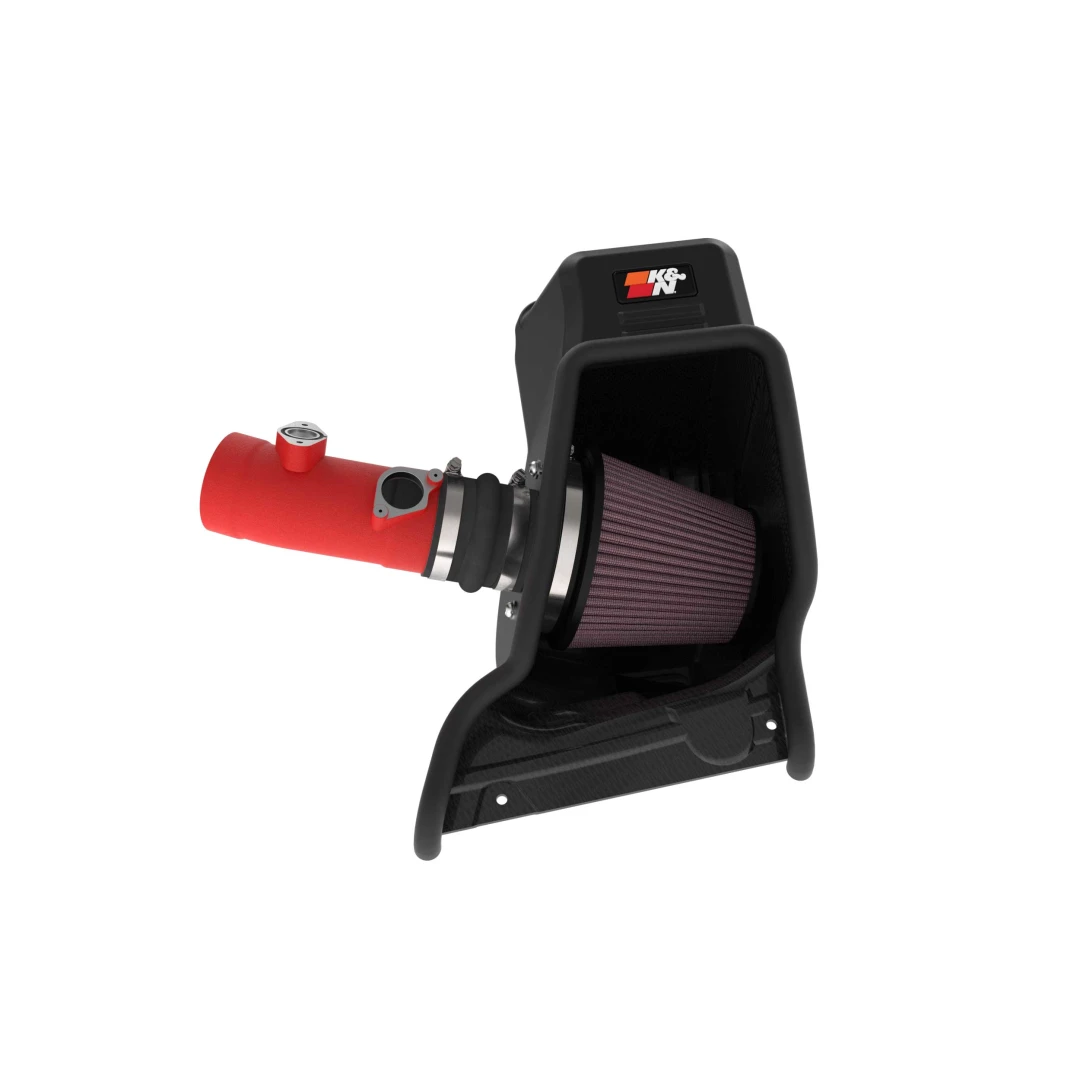 K&N Civic Type R / Integra Type S Performance Air Intake System: Wrinkle Red