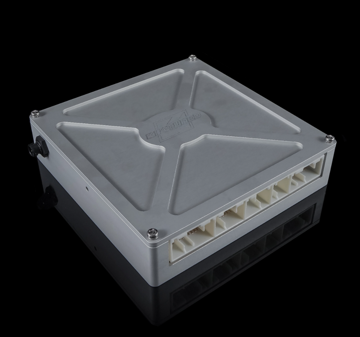 K-Tuned 02-04 RSX Anodized Silver Billet ECU Case