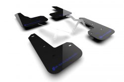 Rally Armor 2024 Integra Type S Black with Blue Logo Mud Flaps