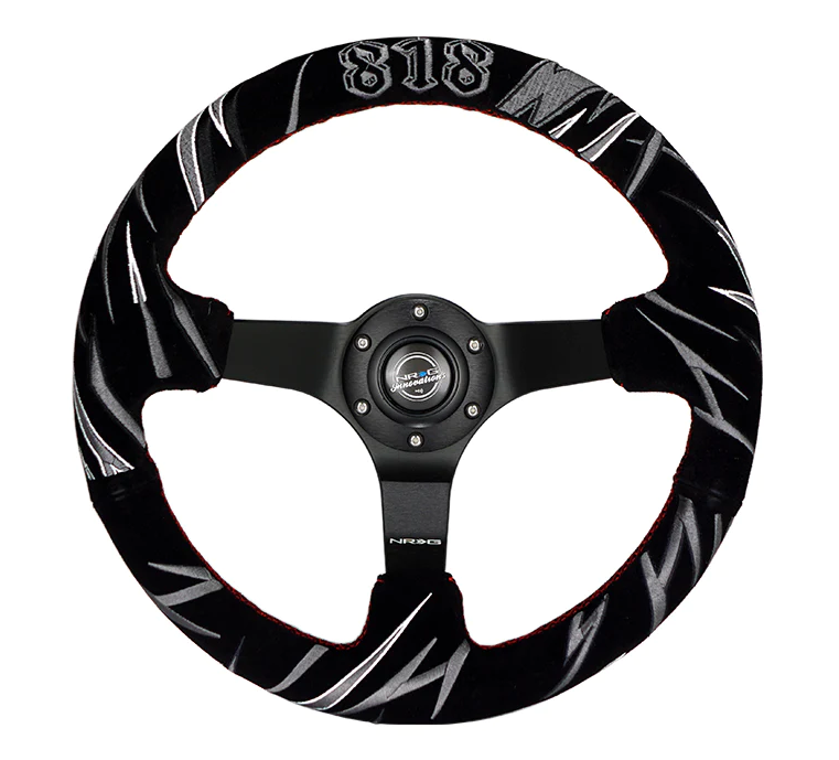 NRG 350mm Black Suede 3