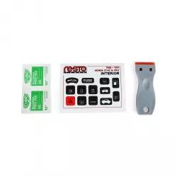RestoTuner 1988-1991 Honda Civic & CRX Interior Decal Set