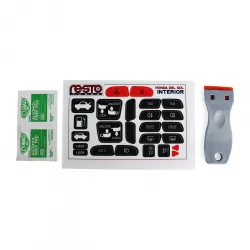 RestoTuner 93-97 Honda Del Sol Interior Decal Set