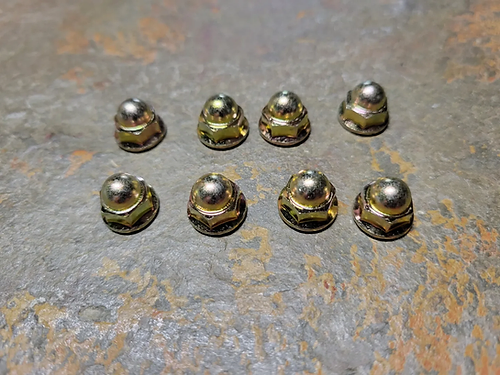 RestoTuner Yellow Zinc B/D/H/K Series Cylinder Head Cover Nuts