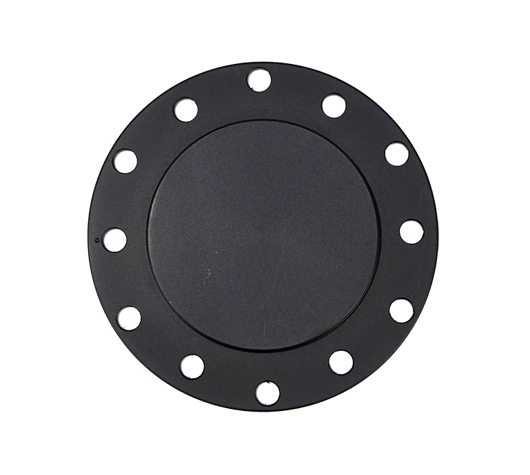 NRG Black Flush Horn Delete Plate