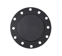 NRG Black Flush Horn Delete Plate