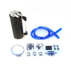 Rev9Power Universal 750ml Black Aluminum Oil Catch Can