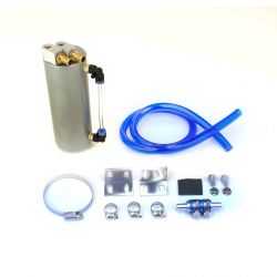 Rev9Power Universal 750ml Silver Aluminum Oil Catch Can