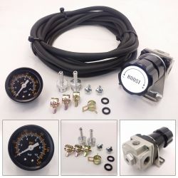 Rev9Power Black Universal Manual Turbo Boost Controller with 1.6'' Gauge