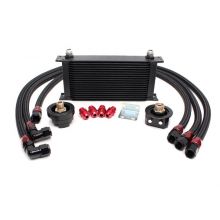 Rev9Power Universal 19 Row Oil Cooler Kit with Oil Filter Relocation Kit