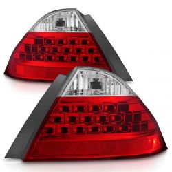 ANZO 06-07 Accord Sedan Red and Clear Taillights