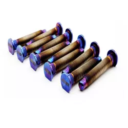 BLOX M12X1.5mm Burnt Titanium Extended Wheel Studs: Set of 10