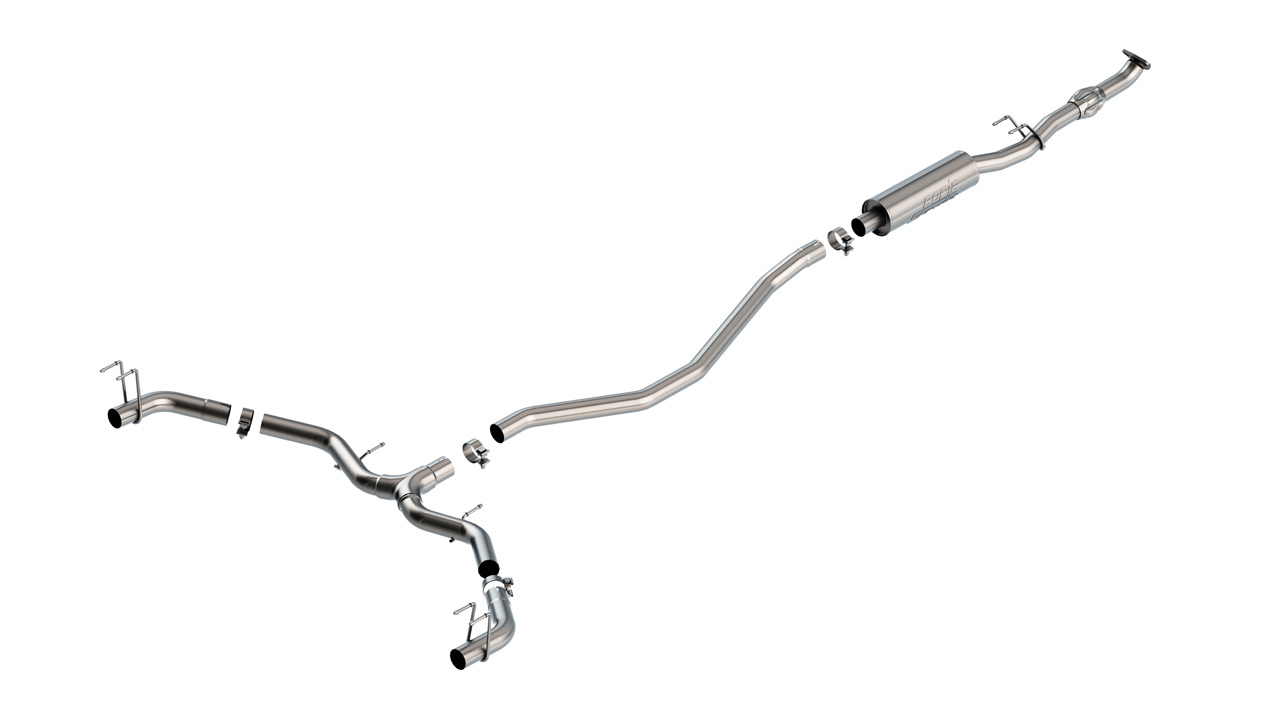 Borla 22-24 Civic Sport Touring Cat Back Exhaust