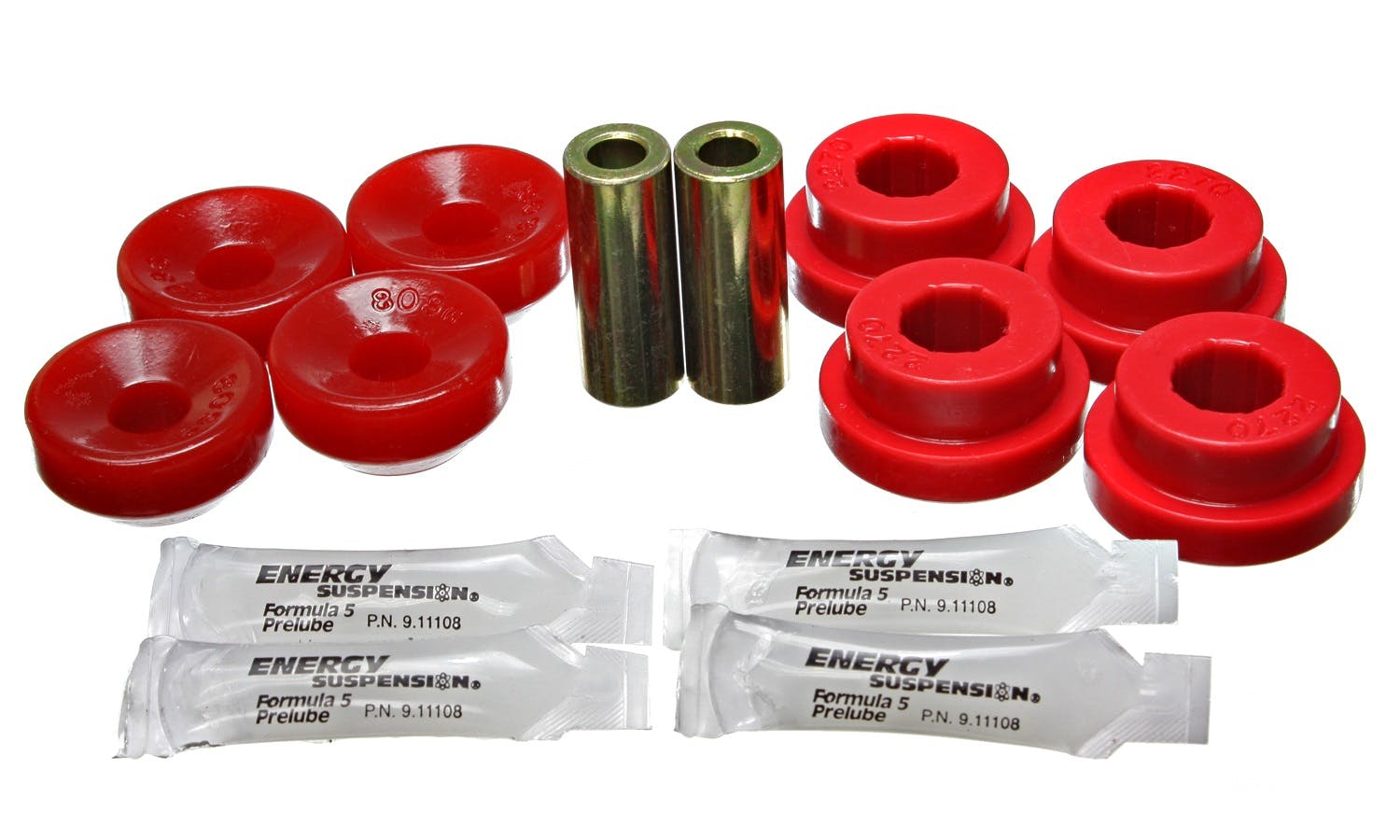 Energy Suspension Red Shock Mount Bushing Set