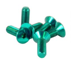 NRG Green Steering Wheel Screw Kit