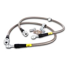 Stoptech 11-15 Honda CR-Z / 09-14 Honda Fit Stainless Steel Front Brake Lines