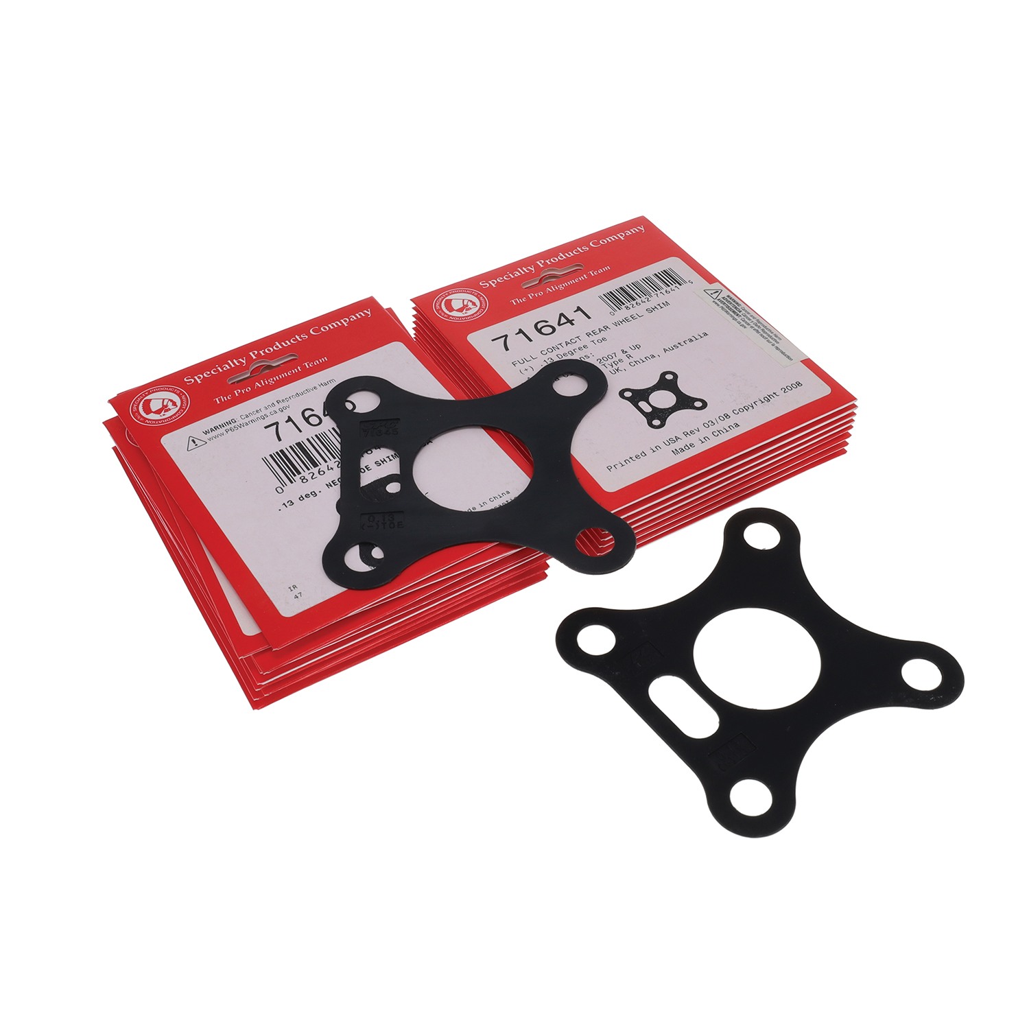 SPC Performance Camber/Rear Toe Shim Set